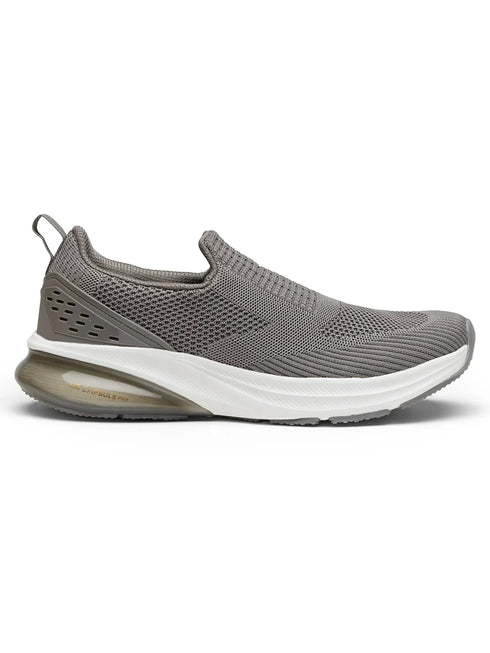 PORIUM Grey Men's Walking Shoes